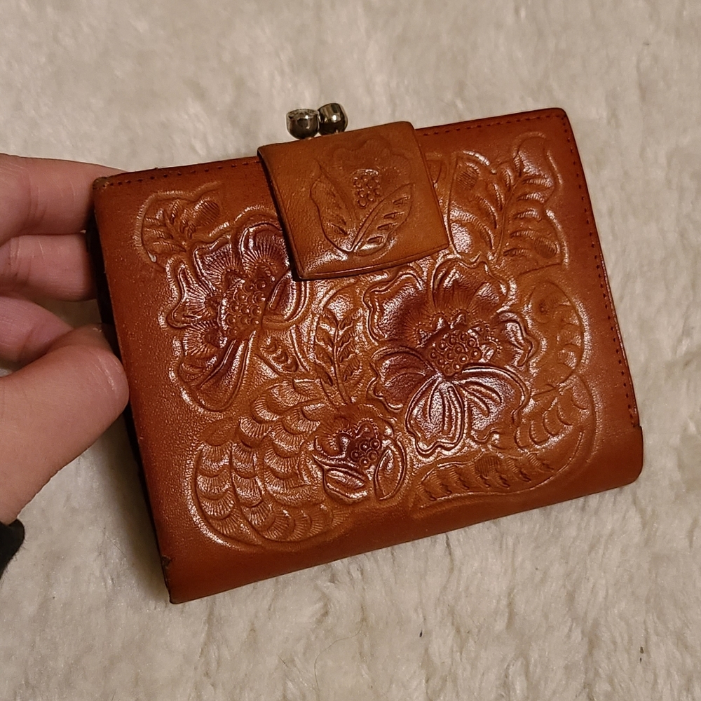 Handmade Leather Japanese Wallet Used